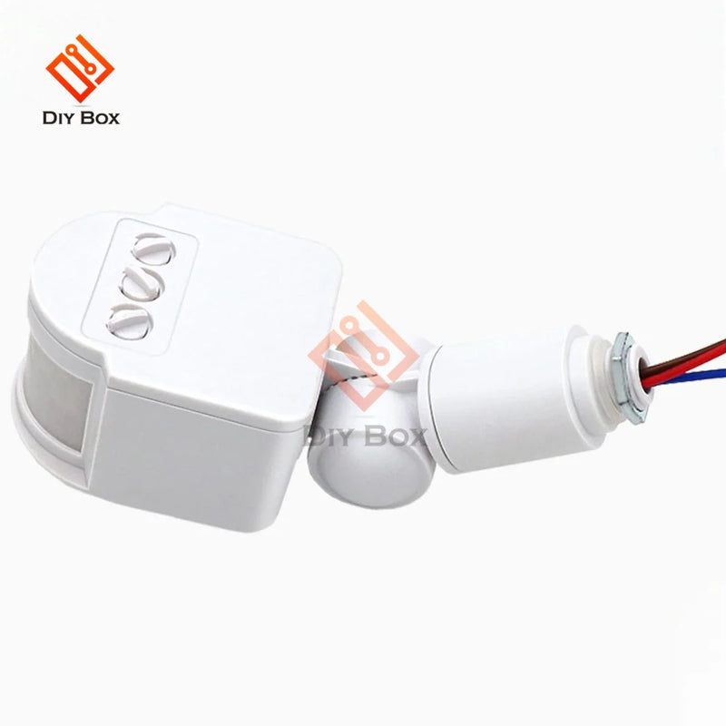 AC 85-265V Motion Sensor Light Switch Outdoor AC 220V Automatic Infrared PIR Motion Sensor Switch for LED Light