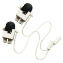 2PCS Repair Lamp Pull Switches Cord-operated Switch For Office Single Pull Control Switch Replacement Wall Led Lamp Light Cable