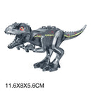 Jurassic Dinosaur Building Blocks Toys Park Compatible Major Brand Gifts Simulation Animal T-Rex Raptor Ankylosaur Diamond