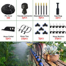 5/10/15/20M Automatic Drip Irrigation System DIY Free Bending Universal Sprayer Self Watering Plant Garden Misting Cooling Syste