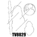 Action Figures Movie accessories Building Blocks Bricks toys TV6107 TV8047 TV8048 TV8049 TV8050 TV8051 TV8052 TV8053 TV8054