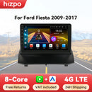 Hizpo Smart Car Systems Radio for Ford Fiesta MK7 2009-2017 Car Multimedia GPS 2din Autoradio Wireless CarPlay Android Auto WIFI