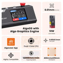 Algolaser Powerful Woodworking Laser Cutter Engraver Table 40*43cm Metal/Wood/Acrylic/Glass CNC Laser Cutting Engraving Machine