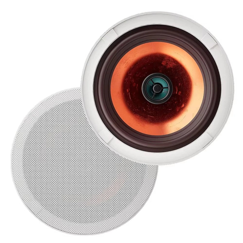 Herdio 6.5 Inch Home Audio 300W Ceiling Bluetooth Speaker Home Recessed Speaker System For Indoor Kitchen Bedroom Bathroom