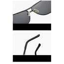 New Men's Polarized Sunglasses Men Photochromic Metal Sun Glasses Driving Fishing Outdoors Day Night Eyewear UV400 Oculos De Sol