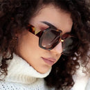 Fashion Big Frame Hexagon Sunglasses Women 2023 Designer Oversized Eyewear Men Square Sun Glasses Sunnies Female Gafas De Sol