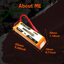 2PCS CNHL Lipo Battery 4S 14.8V 450mAh 70C MiniStar With XT30U Plug For Mini Quad RC FPV Airplane Quadcopter Drone Racing Hobby