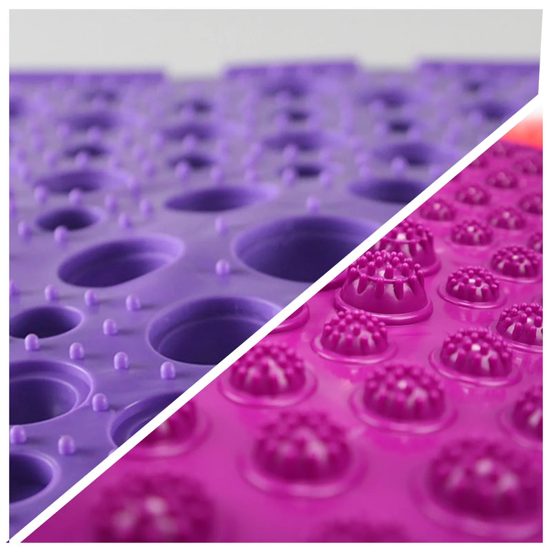 6 Pcs  Foot Massager Durable Reflexology Foot Massage Pad Toe Pressure Blood Circulation Plate Mat  Walking Yoga Mats Pad