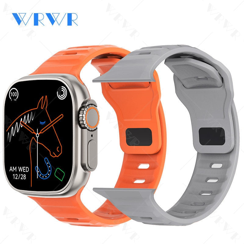 2023 Smart Watch Ultra Series 8 NFC Smartwatch Men Women Bluetooth Calls Wireless Charging Fitness Bracelet 2 Inch HD Screen