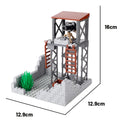 MOC City Series Building Blocks Figure Furniture House Kitchen Medieval Accessories DIY Bricks Set Christmas Toys for Kid Gifts