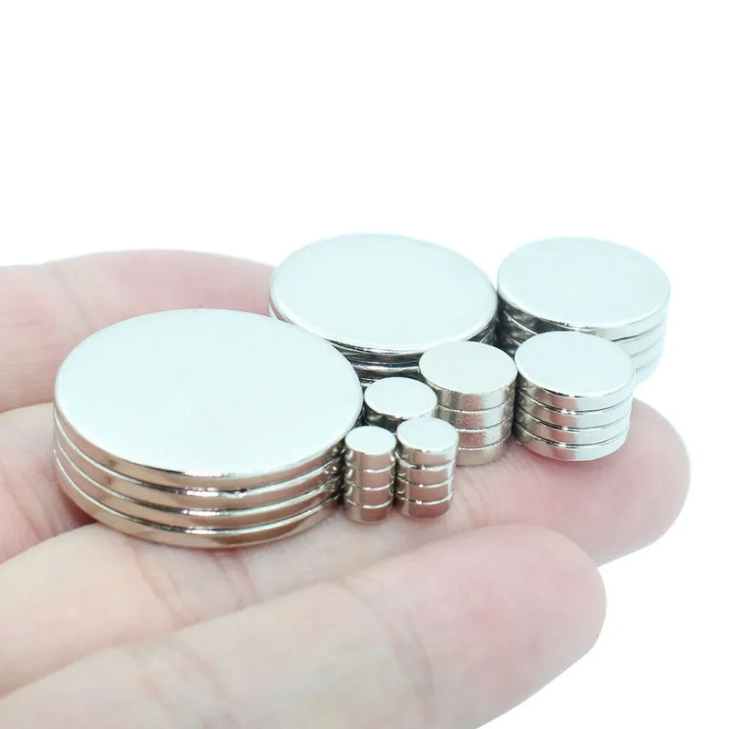 5x2/6x2/7x2/8x2/9x2/10x2/12x2/15x2/20x2/25x2/30x2mm N35 Super Strong Magnet Round Magnetic NdFeB Neodymium Powerful Disc imanes