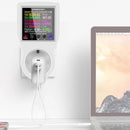 BR Plug Tuya Smart WiFi Socket Digital Current Voltmeter AC Power Meter Time Power Energy Tester Wattmeter US UK AU FR EU Plug