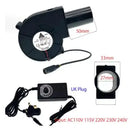 for Delta BFB1012VH  9733 Turbo Centrifugal Fan Blower 12V 1.80A High Speed with Variable Speed Controller for DIY Cooling