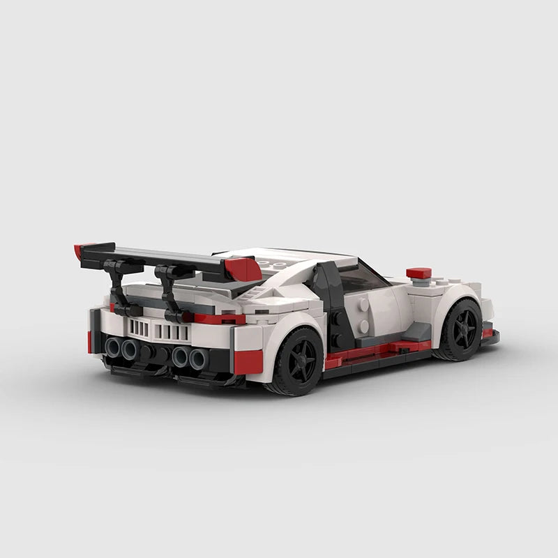 MOC R8 Technical F1 Model Racer Car Building Blocks City Vehicle Bricks Sets Speed Champions Racing F1 Super Race Kids Gift Toys