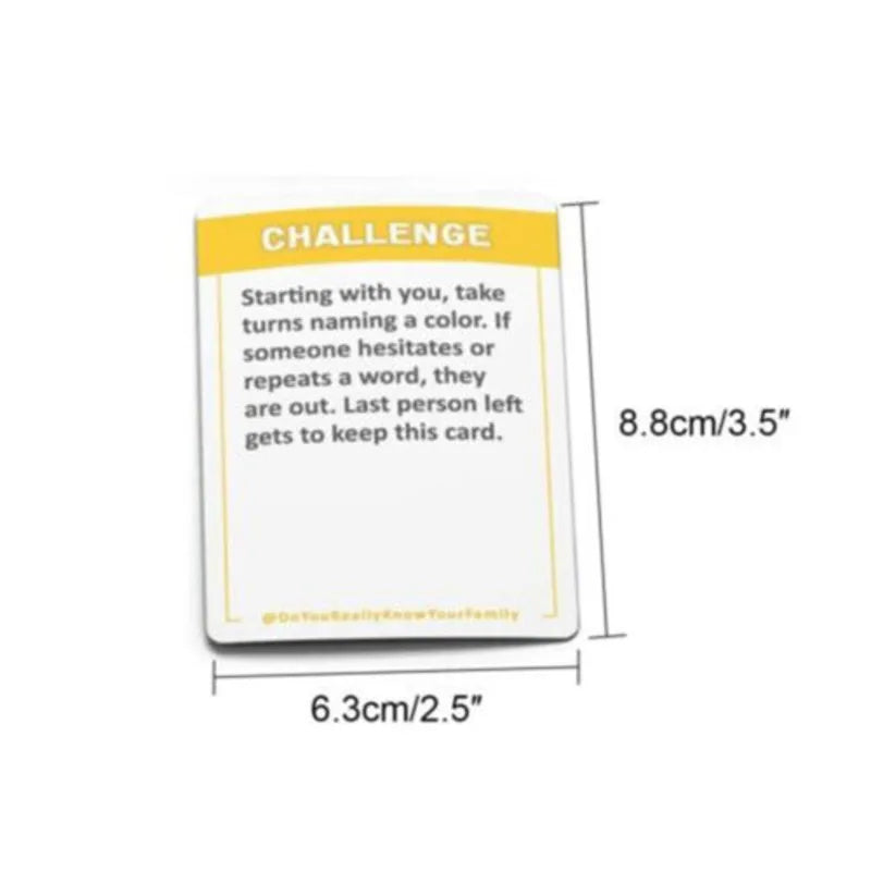 Fun Game Starters Challenge Do You Know Your Family