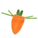 2024 Easter Velvet Gift Bag Easter Carrot Velvet Jewelry Basket Easter Rabbit Ear Candy Bags With Drawstring For Party Supplies