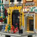 Creative Street View Toy Store Square Building Blocks Architecture Model Moc Assemble Brick Toy Gift For Children Boy Girl Adult