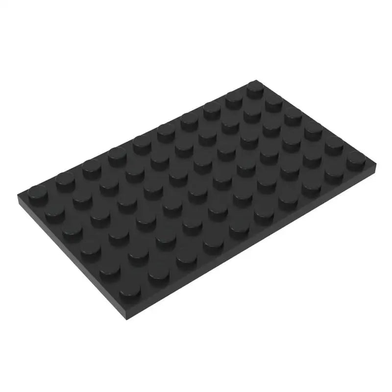 Gobricks 10PCS MOC  Plate 6 x 10 Compatible 3033 Assembles Particles Building Blocks Parts DIY block bricks Tech Parts Toys