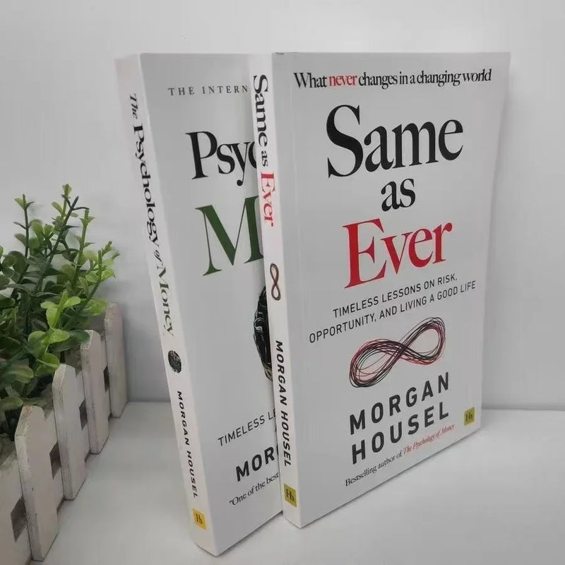 2 Books By Morgan Housel The Psychology of Money And Same as Ever Book in English Paperback