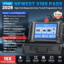 XTOOL X100 PAD3 V2.0 Elite Auto Key Programmer X100PAD3 IMMO Key Programming Tools All Key Lost All System Diagnostic With KC100
