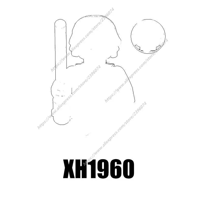 X0343 Action Figures Movie accessories Building Blocks Bricks toys XH1956 XH1957 XH1958 XH1959 XH1960 XH1961 XH1962 XH1963
