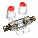 1500W Car Power Amplifier Wiring Kit 60 AMP Fuse Holder Car Subwoofer Cable 18GA Speaker Installation Wires for Car Modification