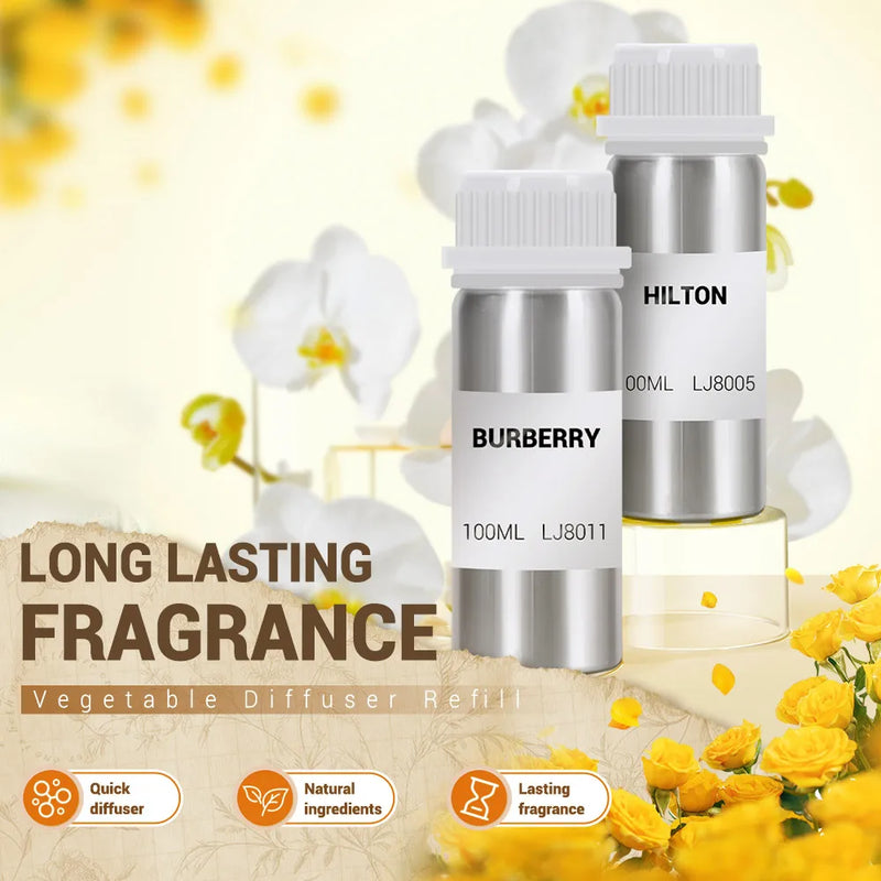 100ML Hotel Aroma Oil Essential Oil for Diffuser Aromatic Oasis Room Fragrance Air Freshener Home Perfume Oil