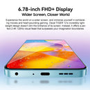 Oscal TIGER 12 Smartphone 5000mAh Battery 8GB/12GB,128GB/256GB 6.78'' 120Hz Display Android 13 64M Cameras Cellphone