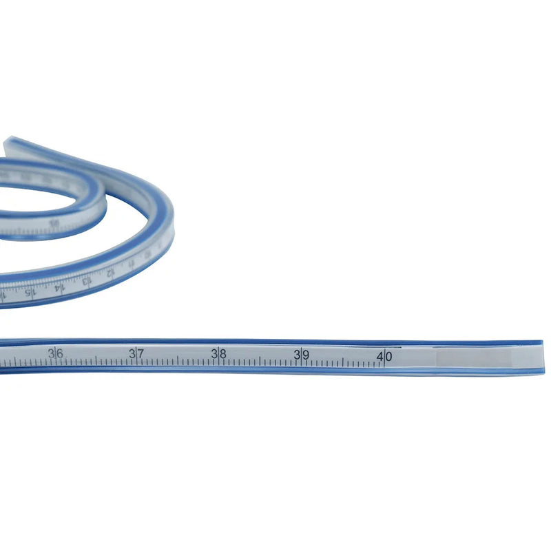 1PC Flexible Curve Ruler Drafting Drawing Tool Snake Shaped Ruler Flex Curved Ruler Quilting Plastic School Office Supplies 30cm