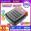 MUCAR BT200/BT200 PRO Automotive Diagnostic Tools OBD2 Scanner Bluetooth Wifi for All Cars Auto Obd 2 Tester 15 Resets Diagnosis