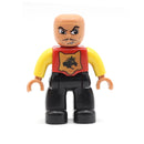 Big Size Action Figures City Princess Policemen Family Building Block Doll Character Accessory Assembly Toys for Children Gift