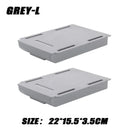 Hidden Drawer Organizer Self-Adhesive Desktop Small Drawer Cabinet Under Table Hidden Drawer Office Home Storage Tools