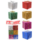 6/12Pcs Mini Square Gifts Boxs Christmas Tree Decoration Hanging Ornament Tree Pendant for New Year 2026 DIY Navidad Party Decor
