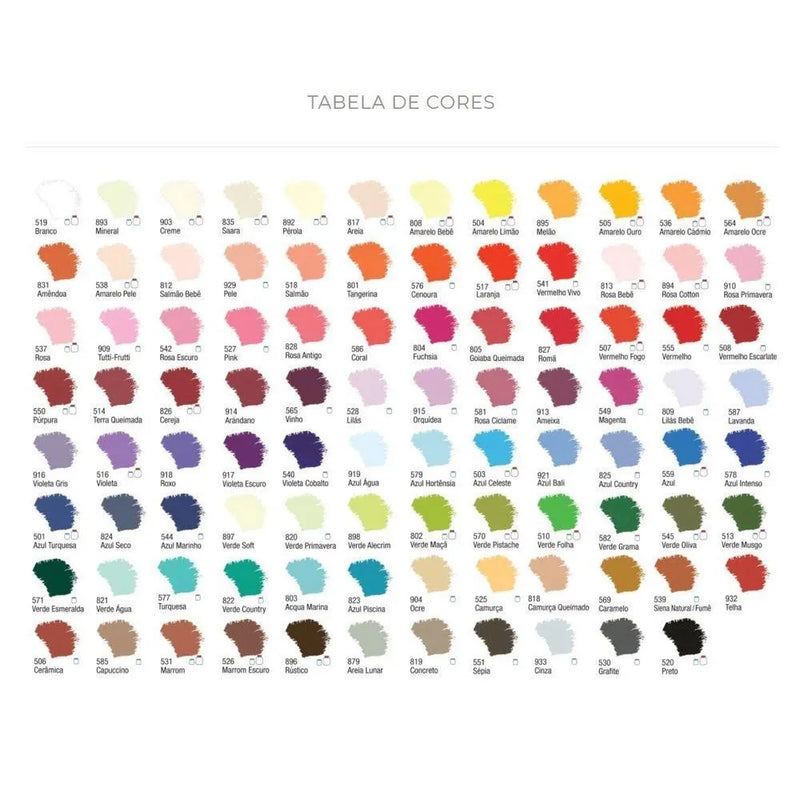 12 Acrilica Crilica Paint Kit For Crafts 60ml Acrilex Choose Colors