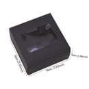 6Pcs Black/White Kraft Paper DIY Gift Box With Window Wedding Birthday Party Decoration Cake Packaging Box Event Party Gift Case