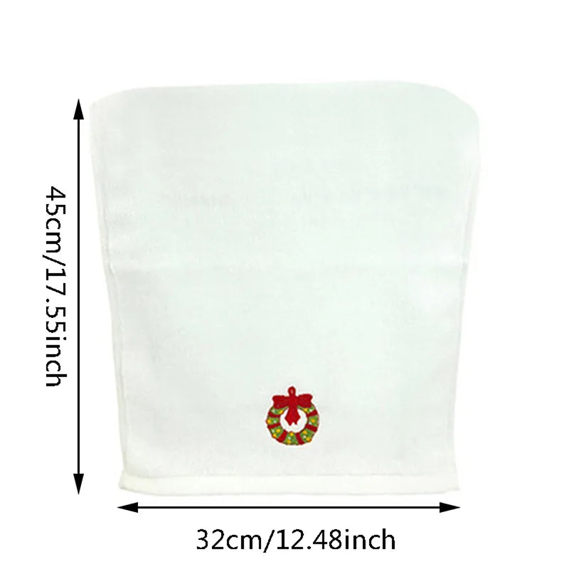 Unisex Cotton Christmas Innovative Towel Set Halloween Christmas Gifts Kitchen Hand Towel Embroidered Holiday Towels