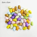 20/50Pcs DIY Easter Eggs Painting Foam White Easter Eggs for Kids Easter Gift Diy Craft Supplies Easter Decoration for Home 2024