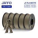 JAYO PLA Matte Filament 1.75MM 3D Printer Filament PLA Series 1.1KG/Roll 5 Rolls/set PETG 3D Printing Material For FDM