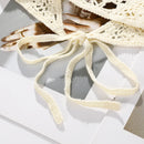 Spring Sweet Knitted Triangle Scarf Bohemian Style Women's Turban Beach Headband Trend Accessories Girl Hair Scarf Headdress