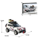 406PCS City Off-Road Vehicle Building Blocks Racing Car Model Bricks Collection Display Kids Educational DIY Toys Holiday Gifts