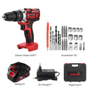 ONEVAN 500W Electric Impact Drill Set Hammer 38N.M Drill Cordless Screwdriver Woodworking Power Tools For Makita Battery Pin