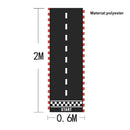 Black white racing tablecloth checkered flags racing car table cover plates cups race Track racing birthday party decor supplies