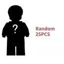 50PCS Mini Dolls Blocks Toys Fit Model Building Construction Toys DIY Assembling Anime Characters for Kids Boys Collect Funs