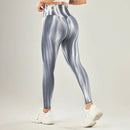 Tie Dye Leggings Women High Elastic Slim Tights Workout Running Yoga Leggings Seamless Sexy Hip Liftting Sports Pants