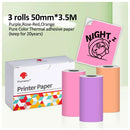 Portable Printer Phomemo M02S Thermal Mini Printer 300dpi Inkless Pocket Printer Compatible 15/25/53mm Sizes Self-Adhesive Paper