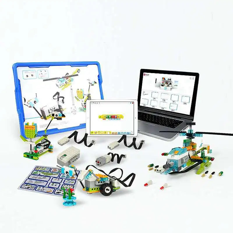 Technical Parts WeDo 3.0 Robotics Set Building Blocks Compatible 45300 Wedo 2.0 Educational DIY Toys Birthday Christmas Gifts