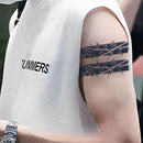 Geometric Totem Ring Herbal Juice Tattoo Stickers Waterproof Semi-permanent Arm Lasting Art Male Fake Tattoo Decal Faux Tatouage