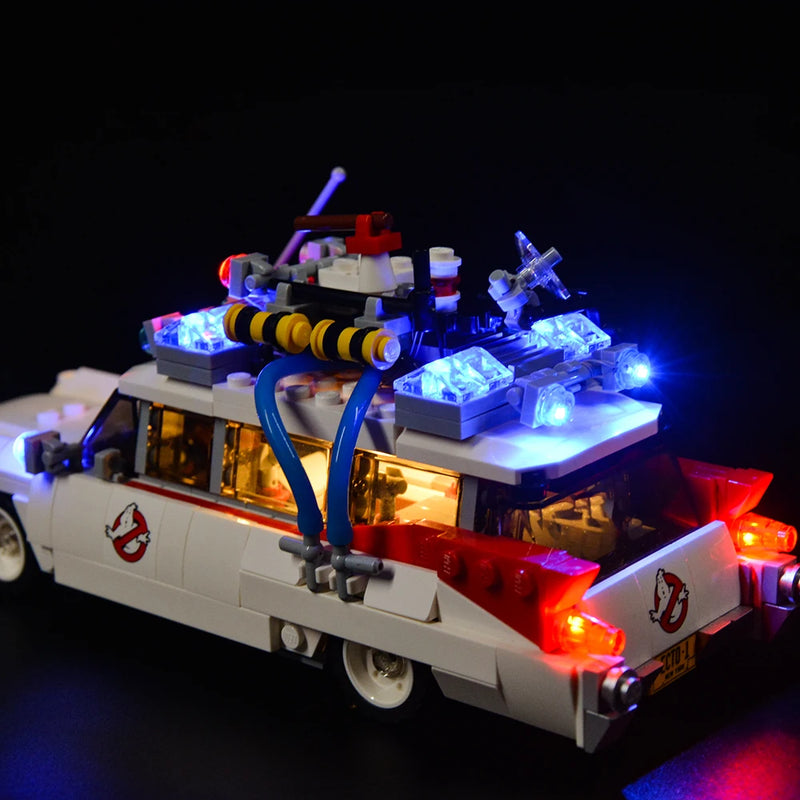 Kyglaring Led Lighting Set DIY Toys For 21108 Blocks Set Compatible With Ghostbusters Ecto-1 Bricks(Not Included BuildingBlocks)