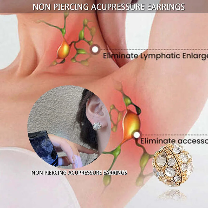 Dorina Earacupressure Magnetherapy Detoxi Earrings Ear Acupressure Magnetherapy Dorina Earrings Magnet Lymphatic Acupressure