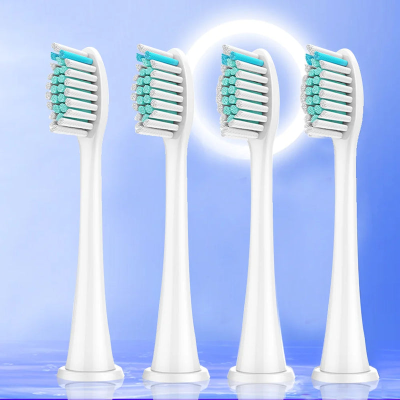 Electric toothbrush replacement head, Philips Sonicare toothbrush head, sonic vibration cleaning toothbrush head